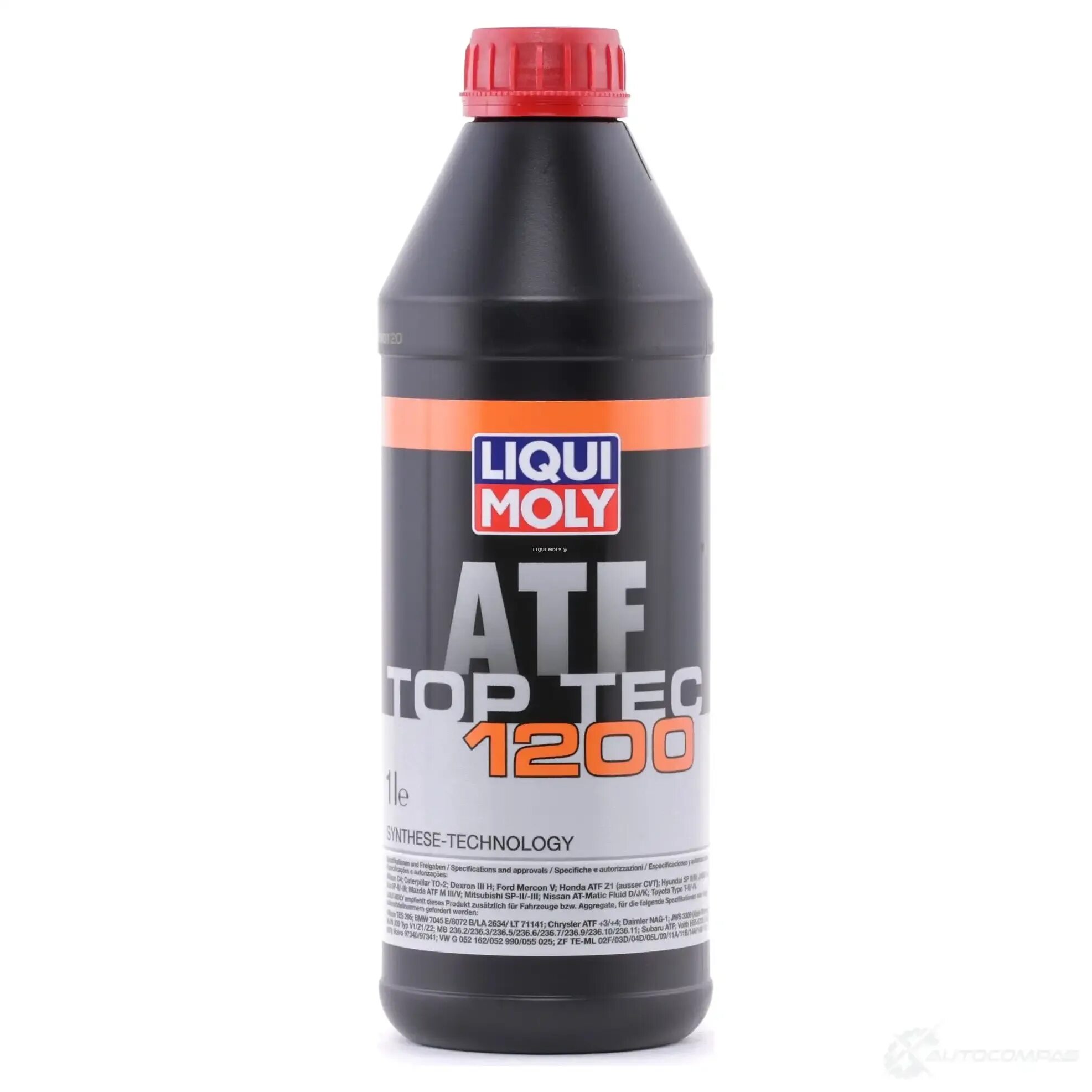 Moly top tec atf 1200. Трансмиссионное масло Liqui Moly Top Tec ATF 1200. Liqui Moly Top Tec ATF 1200 (7502). НС-синтетическое трансмиссионное масло для АКПП Top Tec ATF 1200 1л. Liqui Moly Top Tec ATF 1800 цвет.