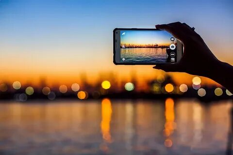 You take your mobile