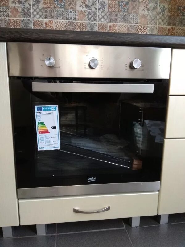Как снять духовой шкаф beko Beko Электрический духовой шкаф BCE12300X, 56 см купить в интернет-магазине OZ