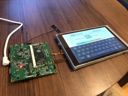 На базе raspberry pi