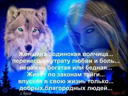 Песня про одинокую волчицу