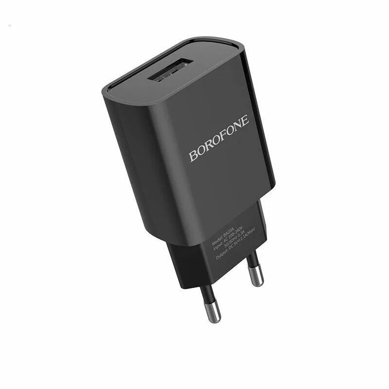 Usb sharp. Сзу borofone ba20a. сзу borofone ba20a sharp single port charger(eu) 2.1a white. сзу borofone ba20a 1usb 2.1a.