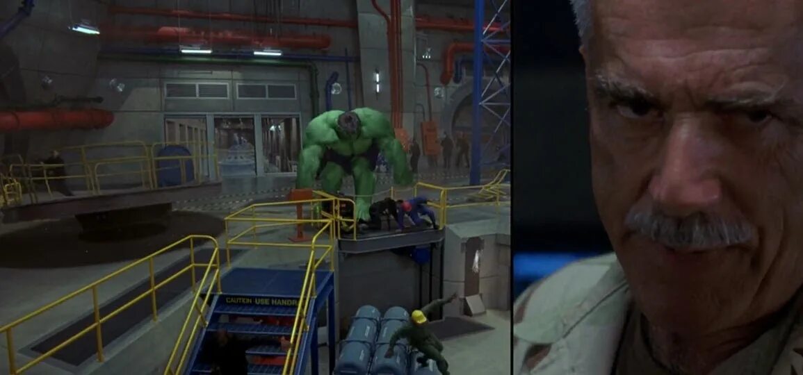 Халк 1 часть. Халк 2003 битва. Лидер в Hulk 2003. Халк 2003 генерал.