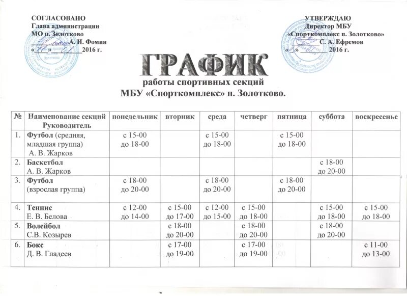 Расписание спортивная уфа. Расписание спортивных секций. График работы. Расписание спортивного зала. График работы спортивного комплекса.