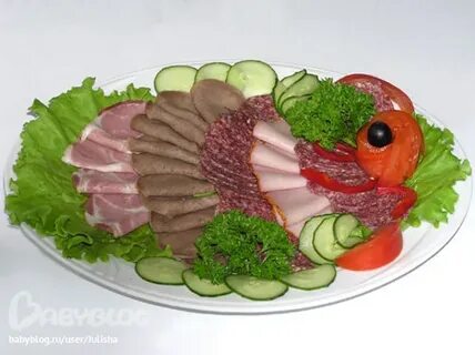 Нарезка овощей и мяса