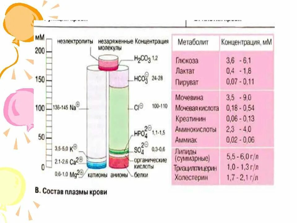 Состав электролитов в крови. Состав плазмы крови. Электролиты крови. Показатели электролитов в плазме крови.