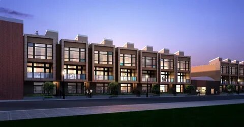 Town house building