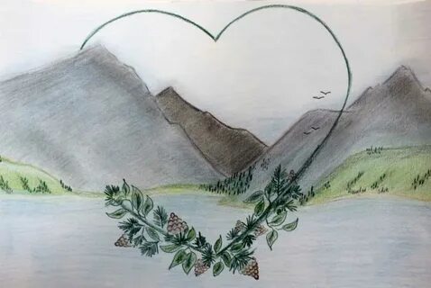 Красивый рисунок природы легкий