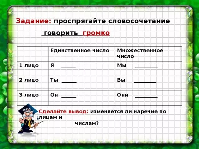 Изменяются ли наречия. Наречия изменяются по числам изменяются по лицам. Наречие может изменяться по лицам и числам. Словосочетание 1 лицо 2 лицо 3 лицо. Наречия изменяются по числам изменяются по лицам не изменяются.