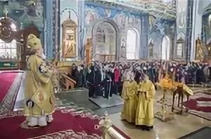 Богослужения в соборе воронежа