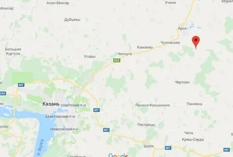 Арск карта