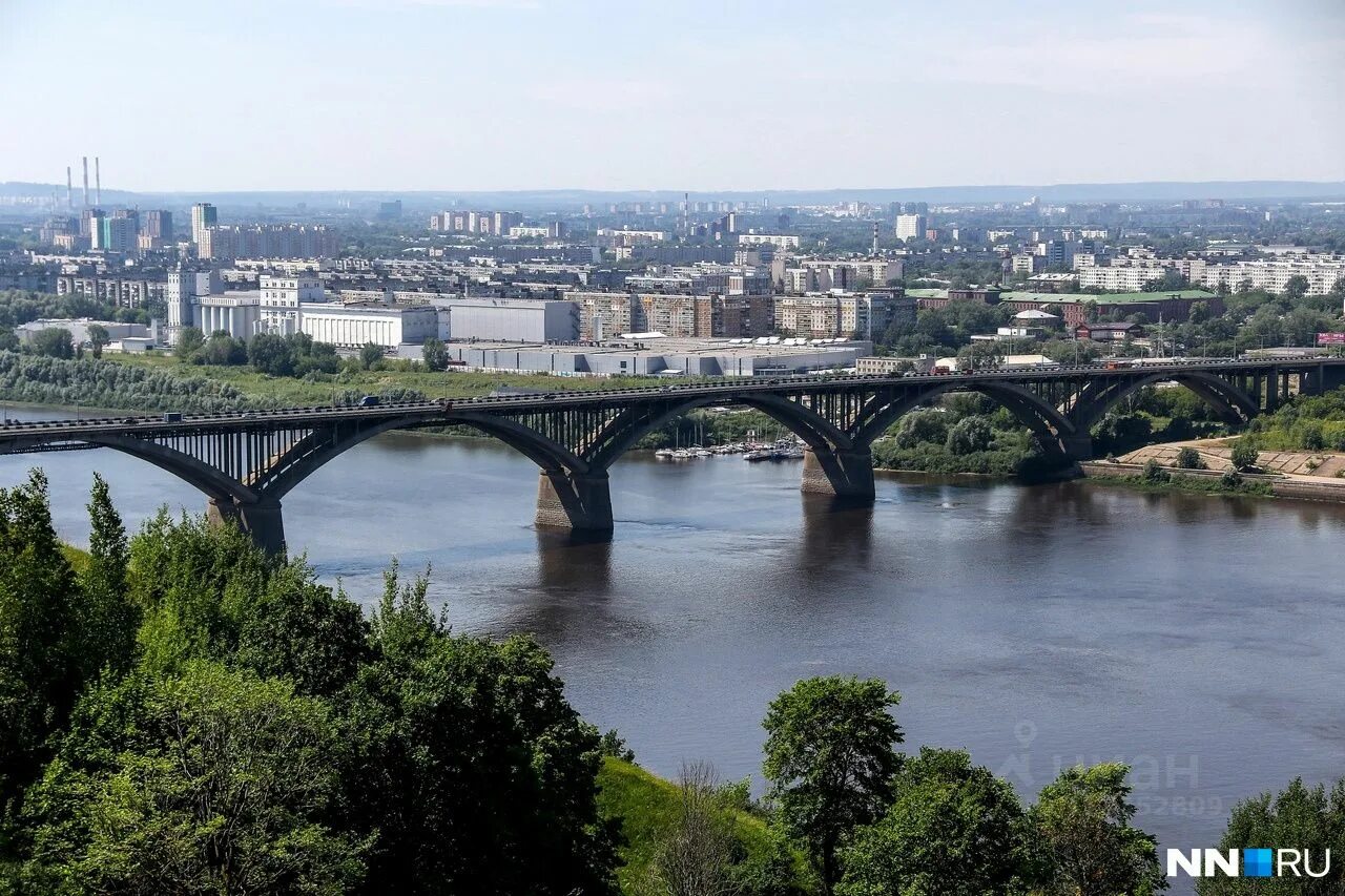 Мызинский мост в нижнем новгороде фото Два грузовика столкнулись на Мызинском мосту в Нижнем Новгороде Информационное а