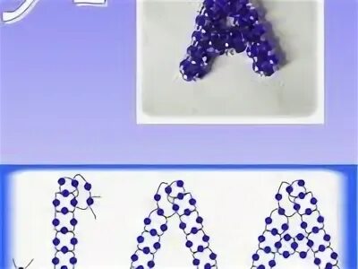 Как сделать буквы из бисера. Как сделать буквы из бисера