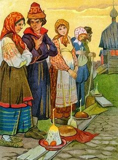 Пасха на руси традиции