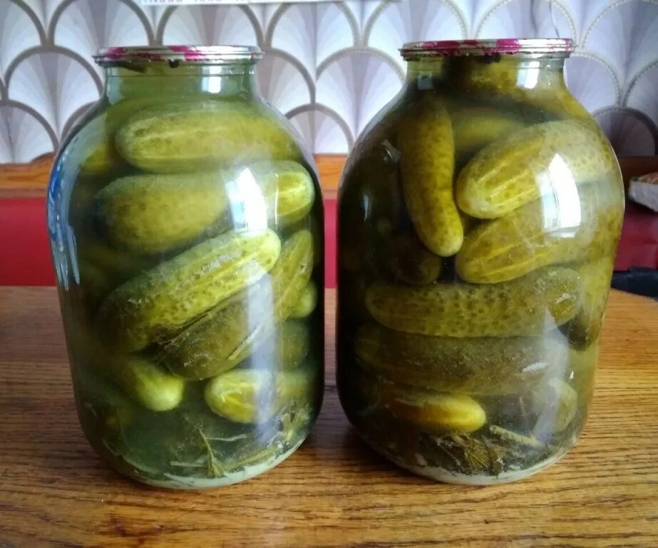 Рецепт кислых огурцов