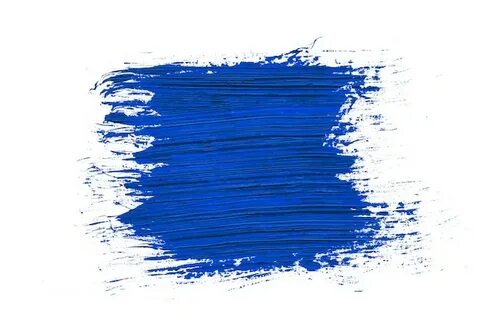 Мазки синего цвета