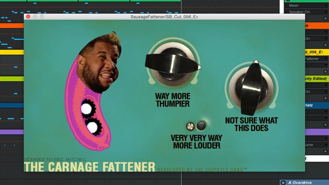 Sausage Fattener. Dada Life sausage Fattener. Sausage Fattener 2.