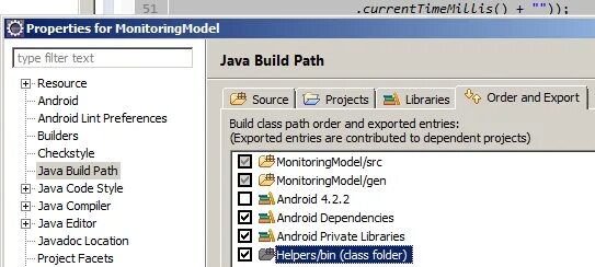 Android library project