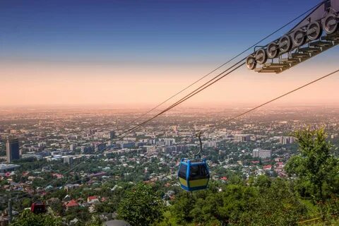 Канатная дорога кок тобе