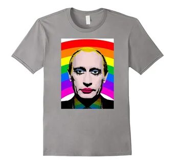 Vladimir Putin Gay Clown T-Shirt Putin Meme Banned in Russia-TH.