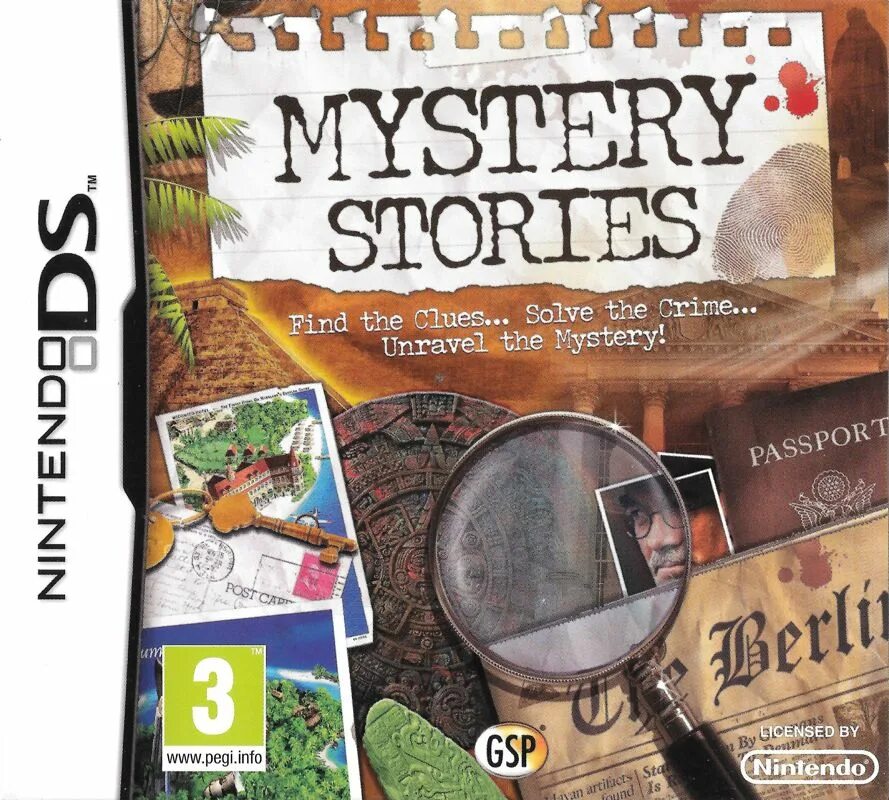 Mystery story. Solve a Mystery. May's Mysteries NDS ROM.