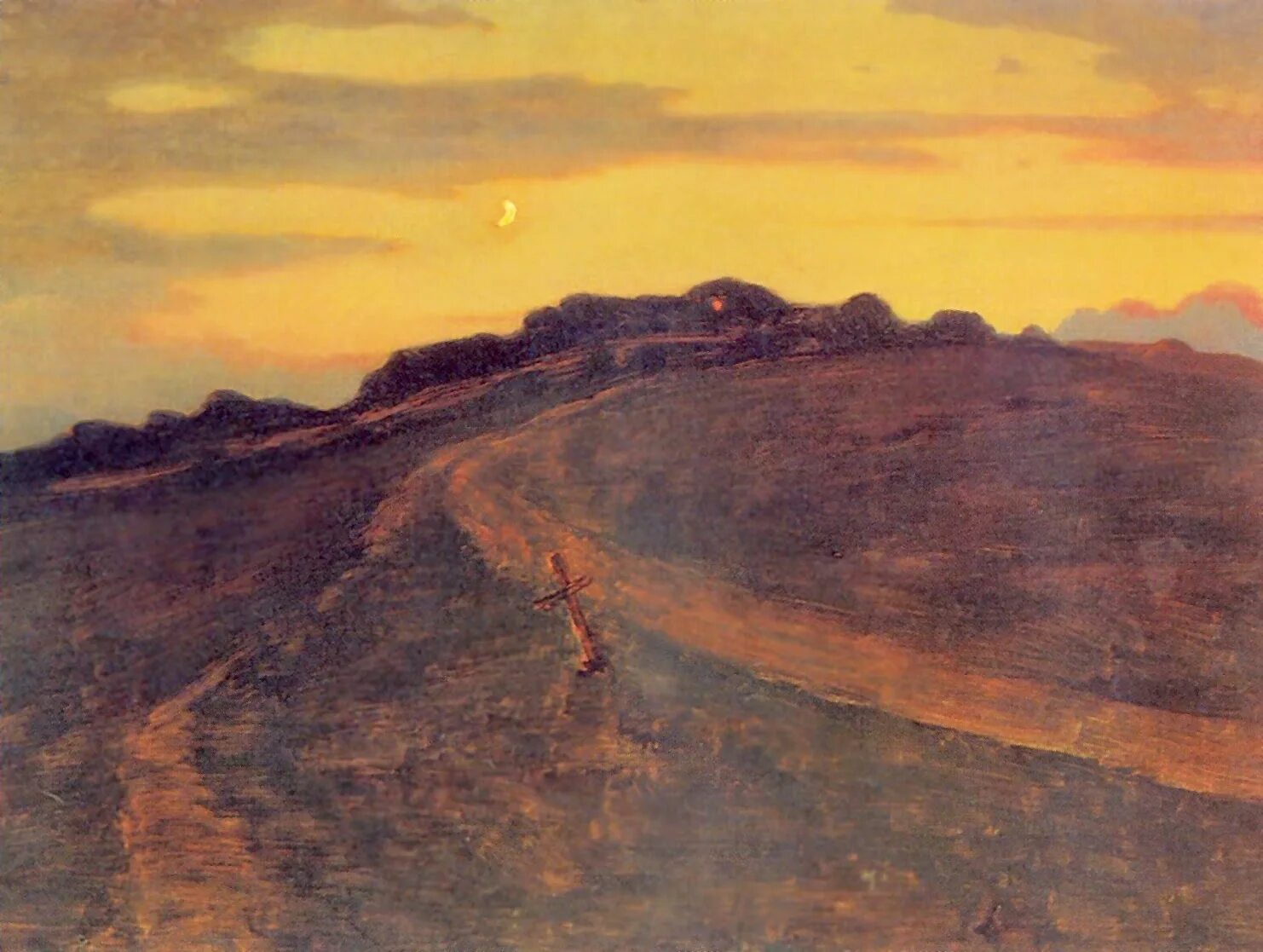 куинджи красный закат.