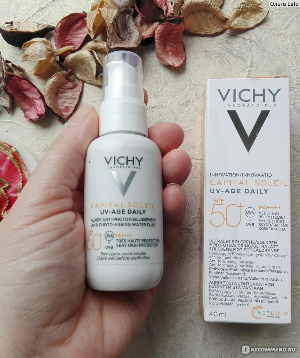 Виши флюид солнцезащитный 50+. Vichy Capital Soleil UV-age Daily флюид. Vichy Capital Soleil UV-age Daily spf50+. Vichy флюид для лица солнцезащитный.