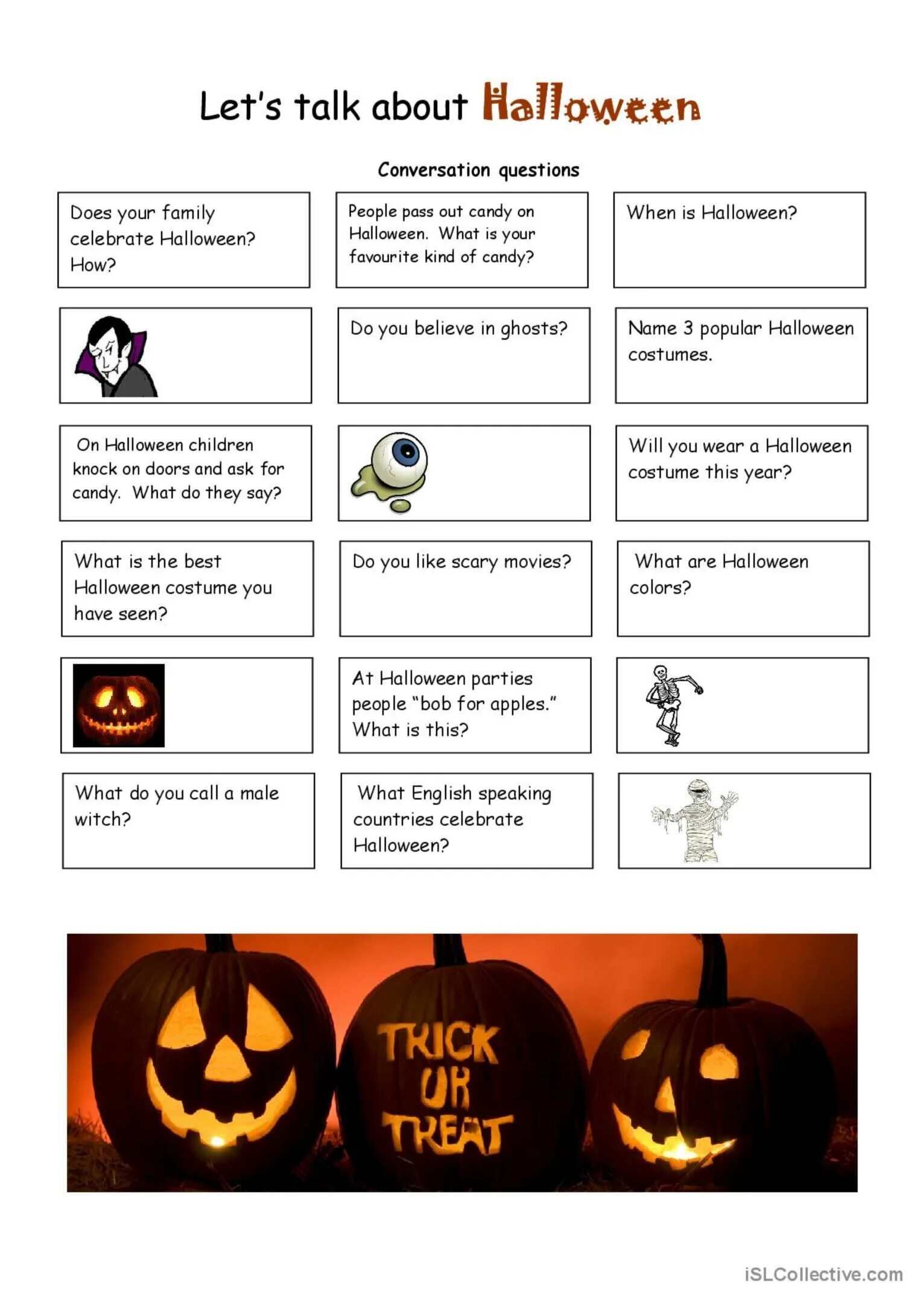 What colours are associated with halloween. Активности на хэллоуин на английском. тест на хэллоуин. задания на хэллоуин на английском. halloween speaking cards.