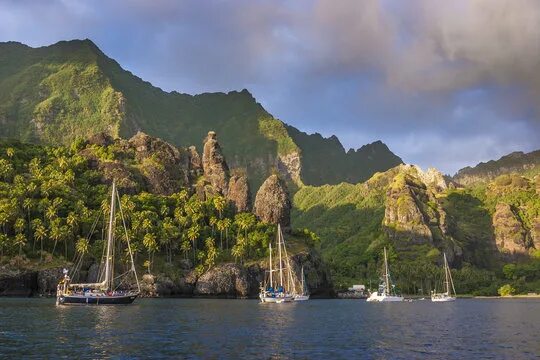 Маркизские острова фото FATU HIVA MARQUESAS ISLAND FATU HIVA, Hanavave, French P. Flickr