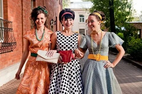 Стиль ретро 60 годов