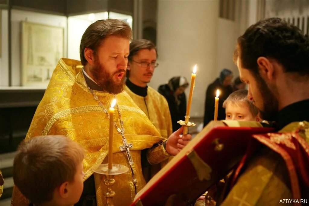 Молитвы всенощного бдения. Феодор Людоговский священник. Чтение Евангелия на утрене.