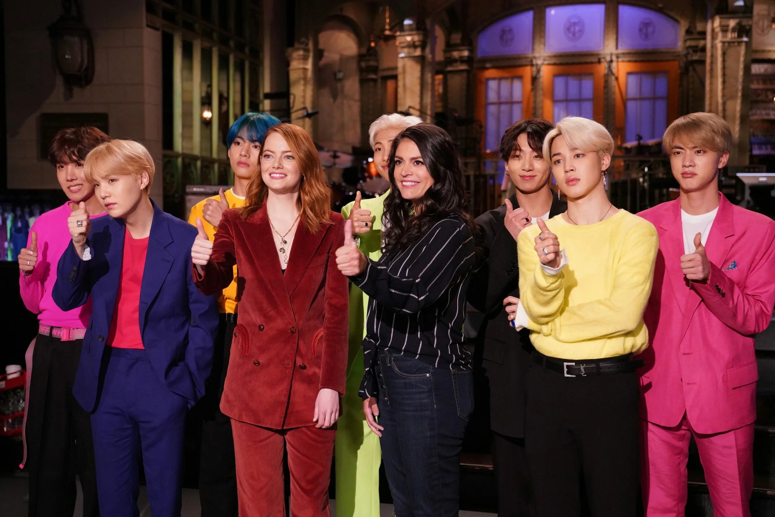 Тайра Бэнкс и БТС. BTS SNL. BTS Saturday Night Live - SNL.