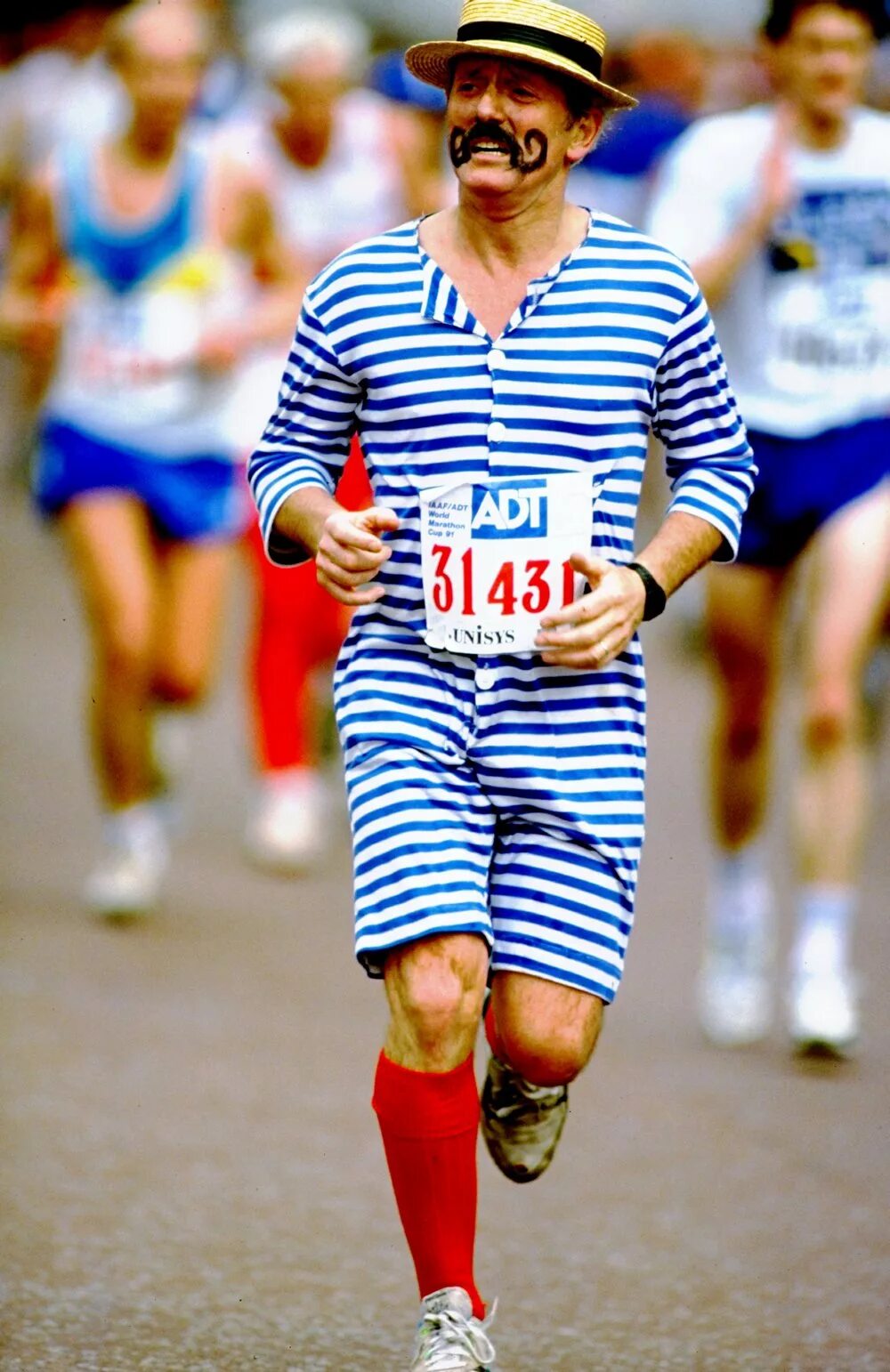 Funny running