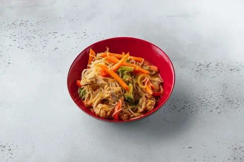 Фунчоза с овощами в соусе терияки рецепт