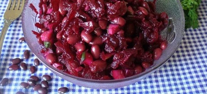 Рецепты свеклы с фасолью на зиму. Салат из свеклы и фасоли на зиму. какой салат свекла с фасолью на зиму.