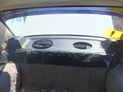 Динамики на заднюю полку ваз