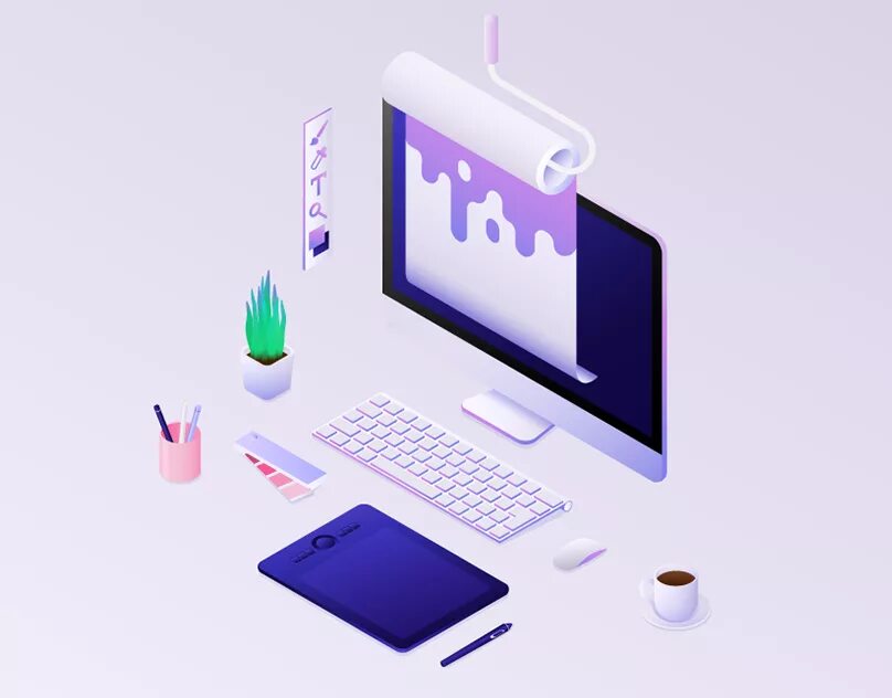 Дизайны сайтов 3d