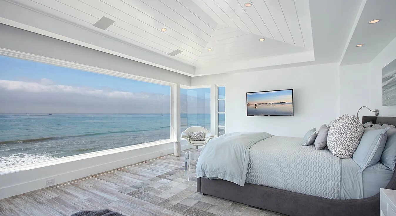 Спальня в пляжном стиле. Спальня с видом на море. Спальня с видом на океан. Спальня мечты. Bedroom beach