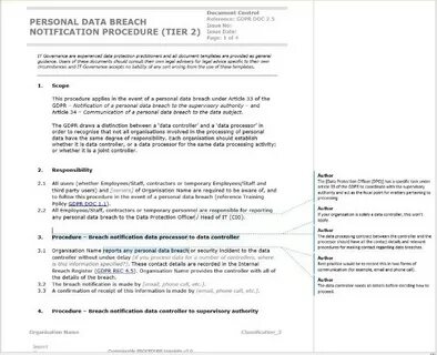 Personal data processing