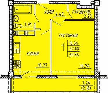 Пенза квартиры арбеково 1 комнатную