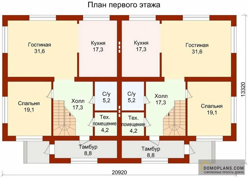 Общий дом на две семьи: найдено 90 изображений