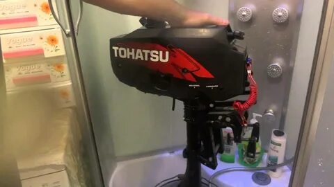 Мотором tohatsu 3 5