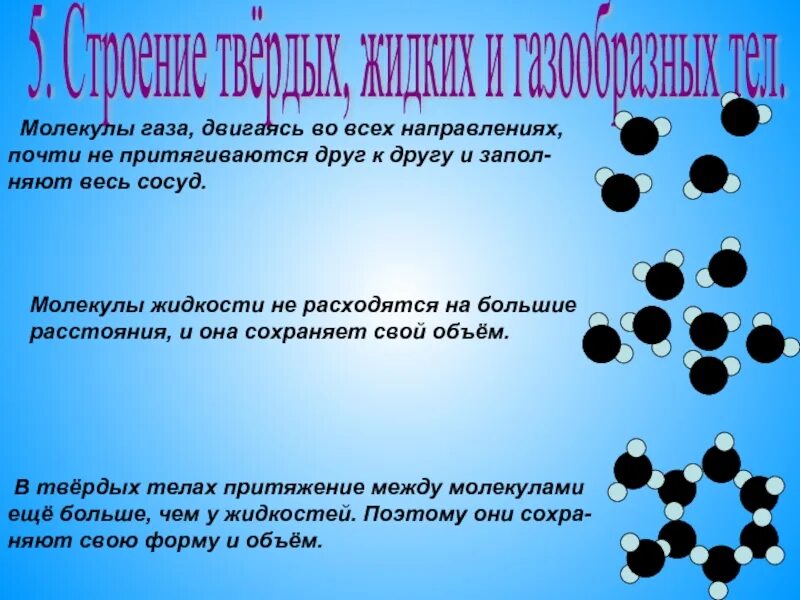 Размер частиц газа. Строение газообразных жидких и твердых тел. Молекулярное строение твердых жидких и газообразных тел. Строение жидкого вещества. Строение твердого жидкого и газообразного вещества.