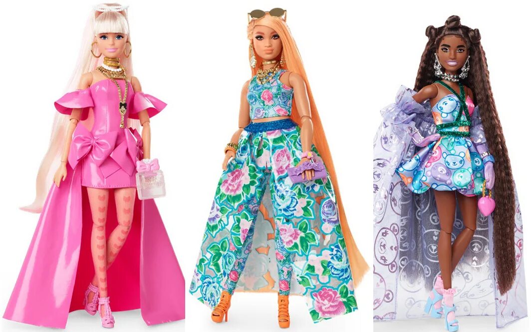 Коллекционный набор кукол Barbie Extra HGB61 - купить с доставкой по выгодным це