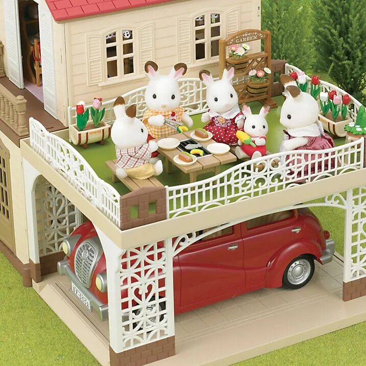 Домик с зайчиками. Сильвания фэмили игрушки. sylvanian shop домик сильвания фэмили. maple manor sylvanian families. sylvanian families 5290.
