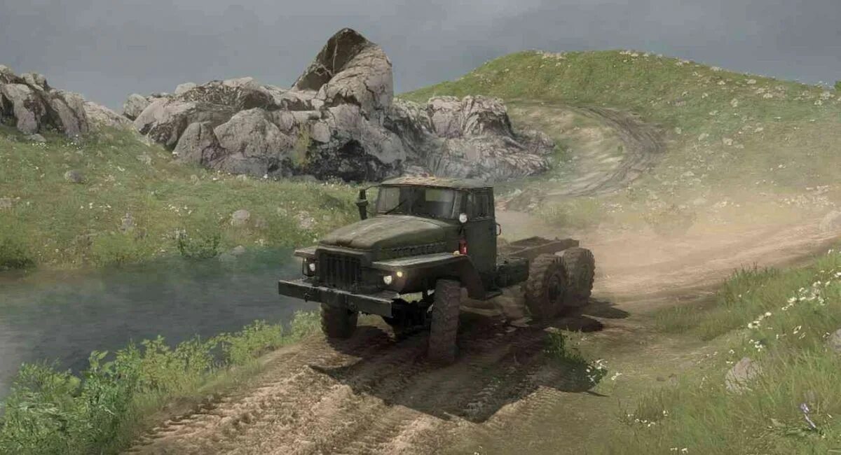 Экспедиция мудраннер. Spin Tires MUDRUNNER Урал 4320. SPINTIRES MUDRUNNER автопоезд. МАЗ 7310 MUDRUNNER. MUDRUNNER Xbox 360.