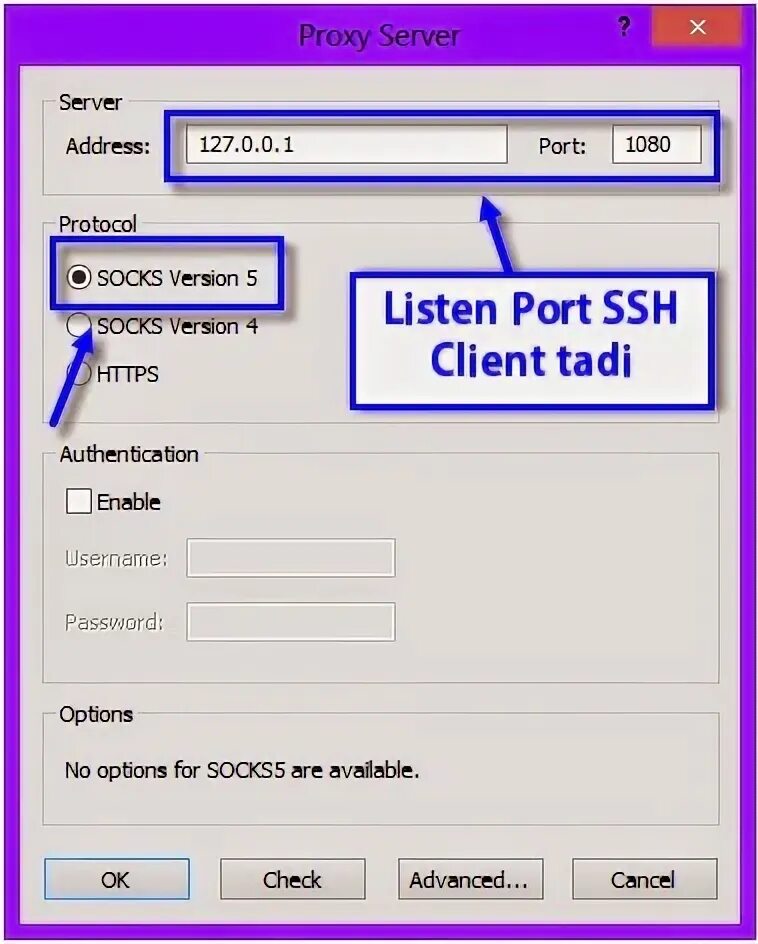 Server listen port. Listen com-ports.