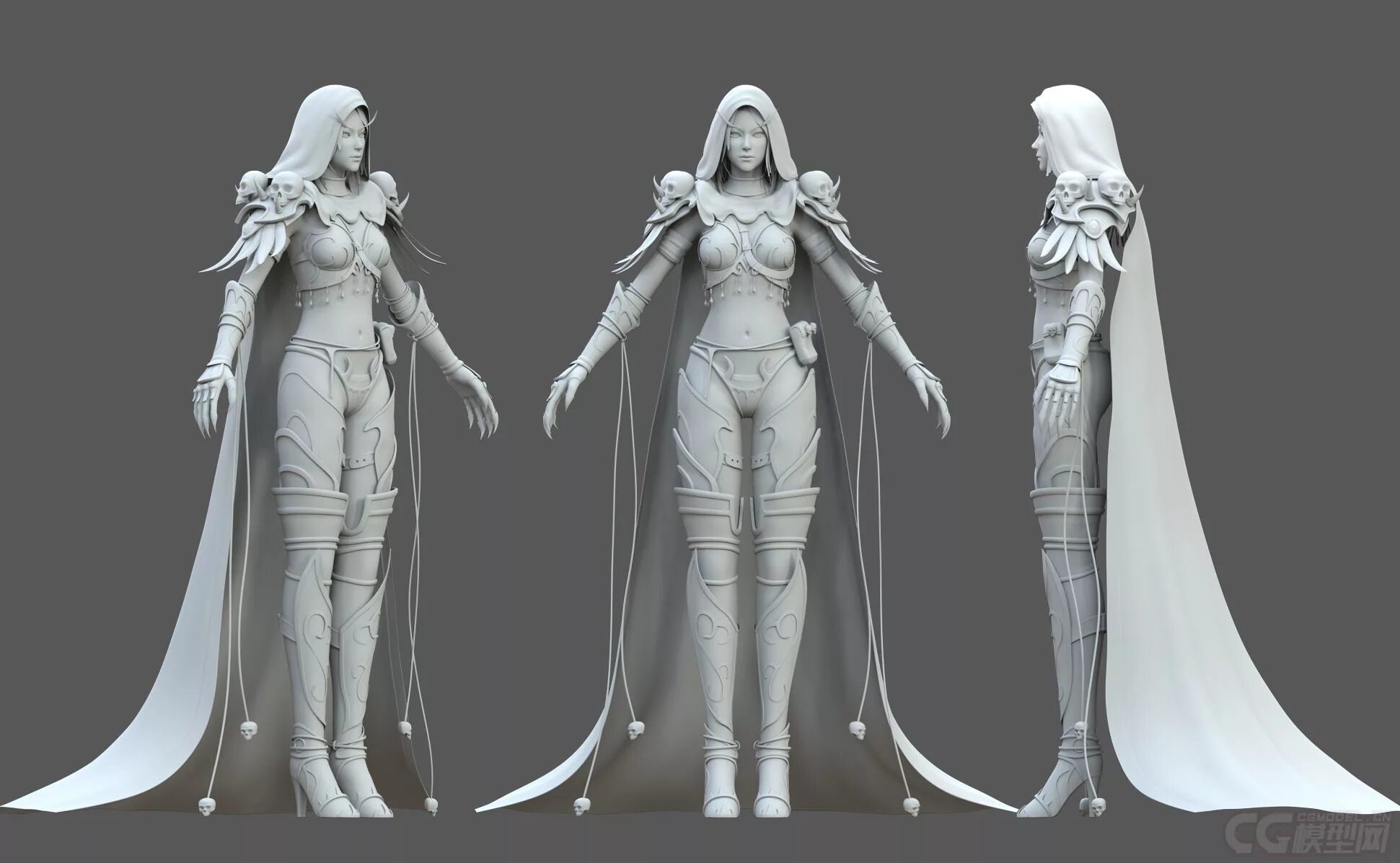 Ellen joe 3d model