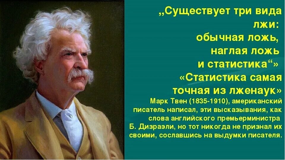 Марк Твен ложь наглая ложь и статистика. Три вида лжи Марк Твен. Марк Твен о статистике. Три вида лжи ложь наглая ложь и статистика