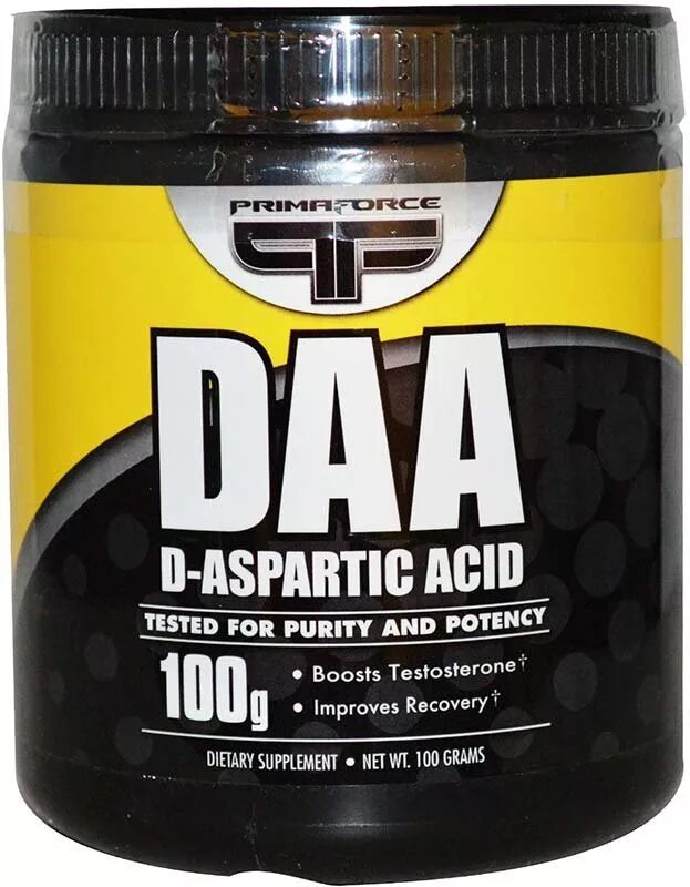 D-Aspartic acid (Daa). Аспарагиновая кислота БАД. PRIMAFORCE. Даа спорт питание. Сила прима